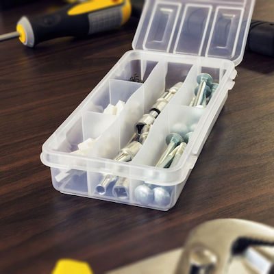 Kistenberg Tool Compartment Organiser 6 Slot Transparent 18x9x3.5cm