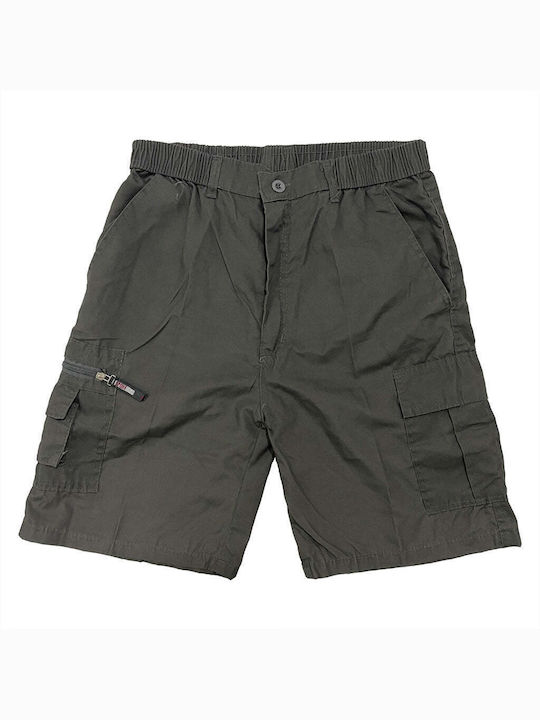 Ustyle Men's Shorts Cargo Khaki