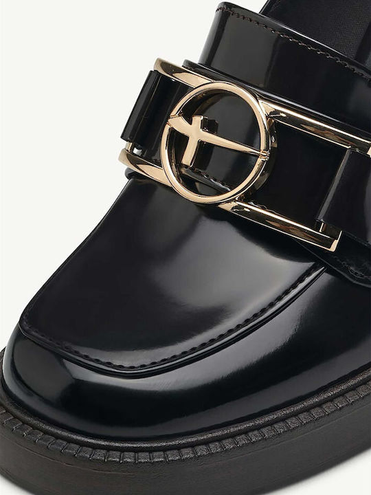 Pumps mit Chunky mittelhohem Absatz Mocca