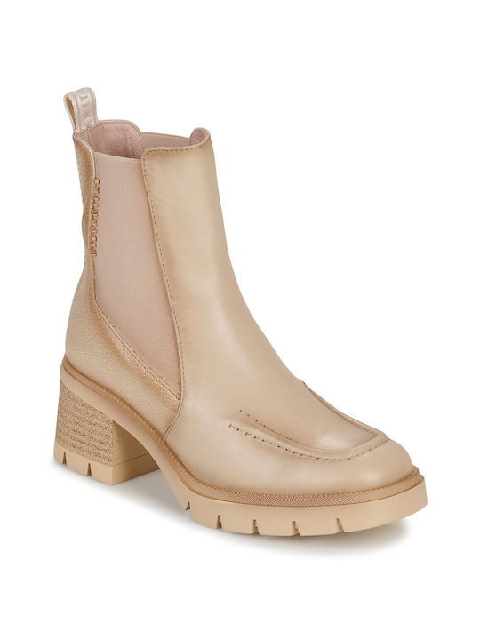 Hispanitas Damen Chelsea Stiefeletten Beige