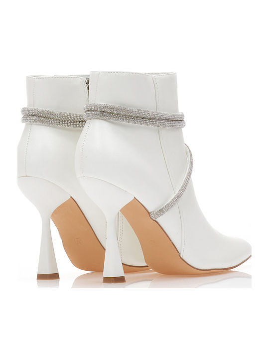 Stiefeletten Damen Weiß