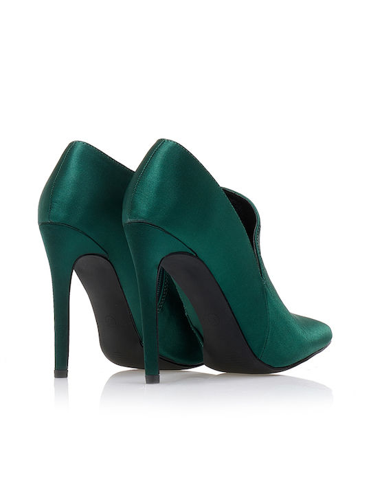 Stiefeletten Damen Grün