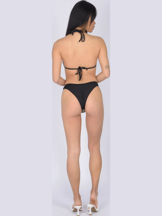 Set Bikini Τριγωνάκι Μαύρο