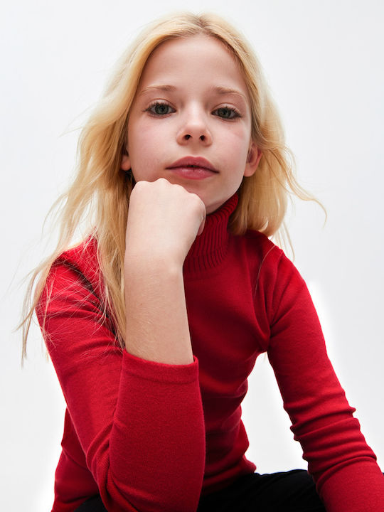 Red Turtleneck