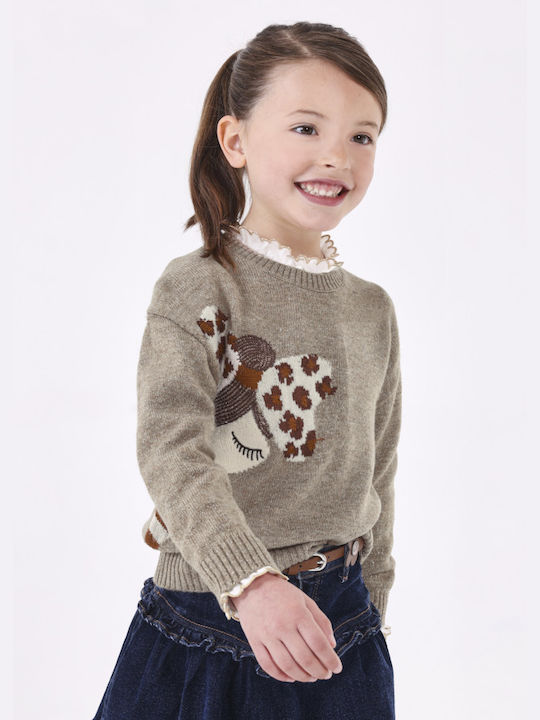 Mayoral Kinderpullover Langarm Beige