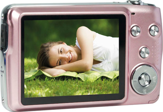 AgfaPhoto Realishot DC8200 Compact Camera 18MP Full HD (1080p) Optical Zoom 8x Pink