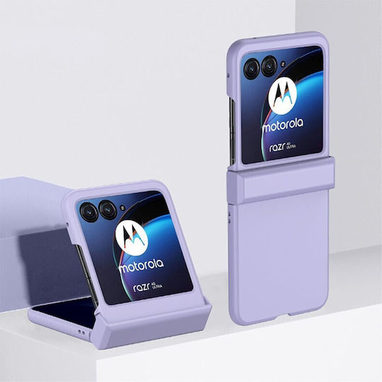 Skin Feel Back Cover Πλαστικό Μωβ (Razr 40 Ultra)