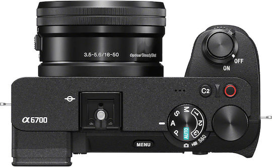 Sony a6700 Mirrorless Camera Kit (E PZ 16-50mm F3.5-5.6 OSS) Black