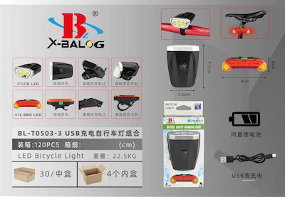 Bailong 505030 Σετ με Φώτα Ποδηλάτου
