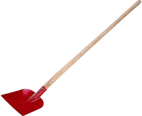 Lux Tools Φτυάρι Ίσιο με Κοντάρι 130cm και Μεταλλική Λαβή