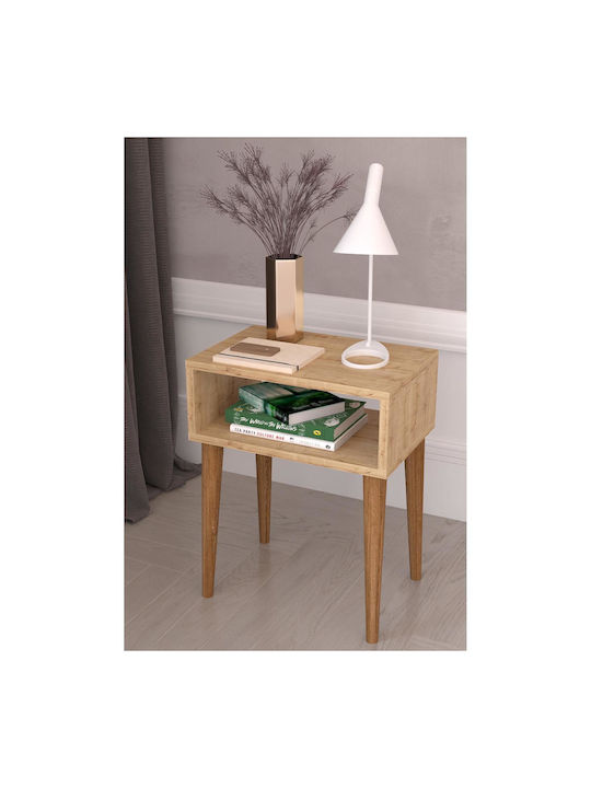 Ganiru Wooden Bedside Table 45x30x60cm