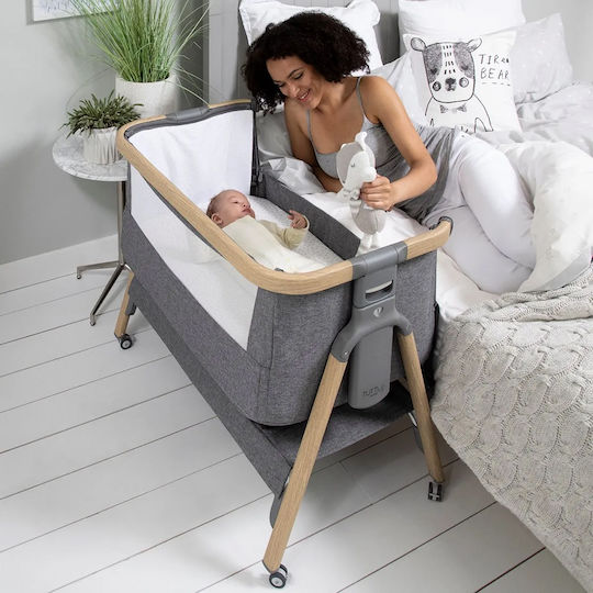 Topmark Cradle Tutti Bambini CoZee with Mattress Charcoal