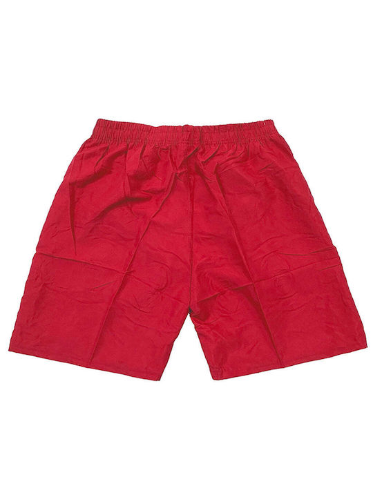 Ustyle Men's Swimwear Bermuda Red