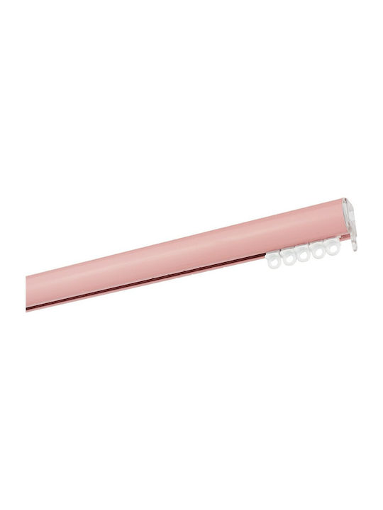 Zogometal Metalic Galerie pentru perdele Color Pop Super Gloss Dublu cu șină Φ25mm 200buc Roz