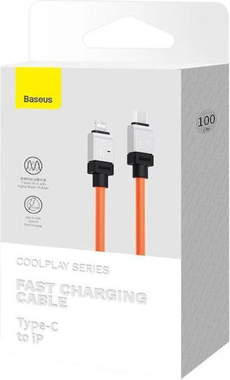 Baseus Coolplay USB-C zu Lightning Kabel 20W Orange 1m (CAKW000007)