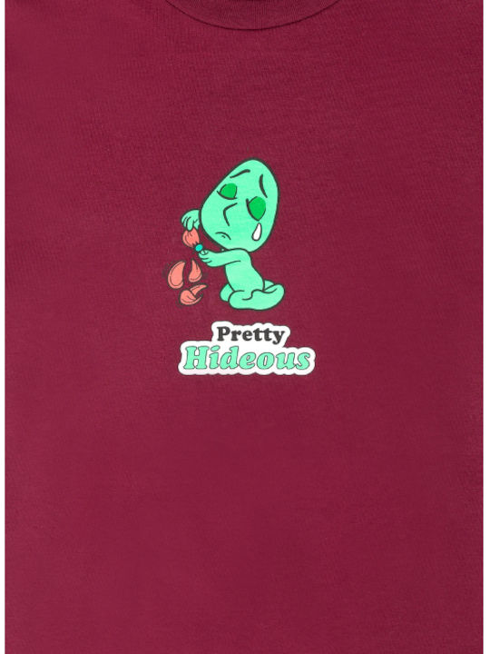 Hundreds T-shirt Μπορντό
