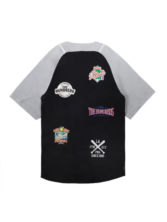 The Hundreds Men's Shirt Short Sleeve Black