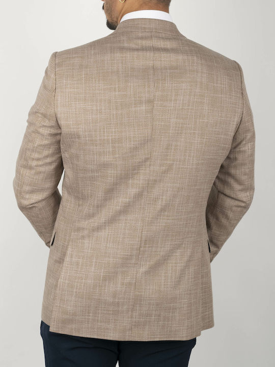 Monte Napoleone Men's Suit Jacket Beige