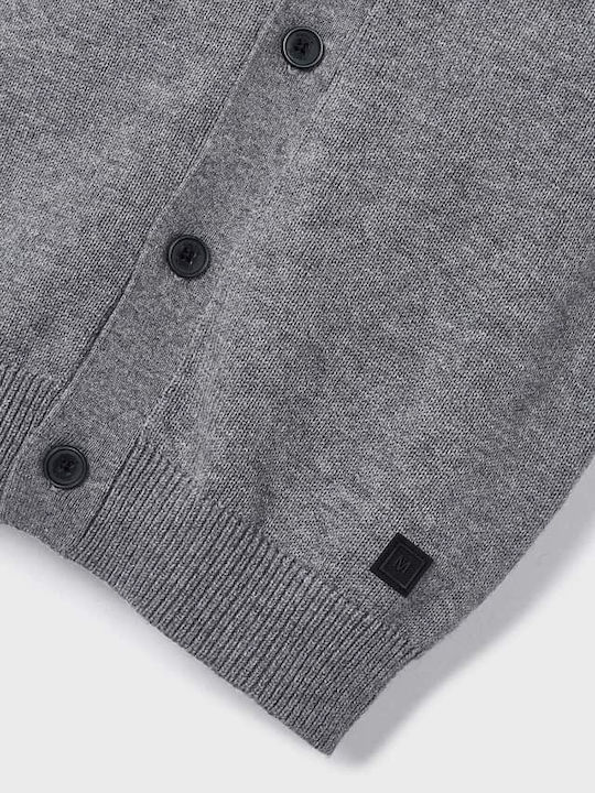 Kids Vest Cotton Silver