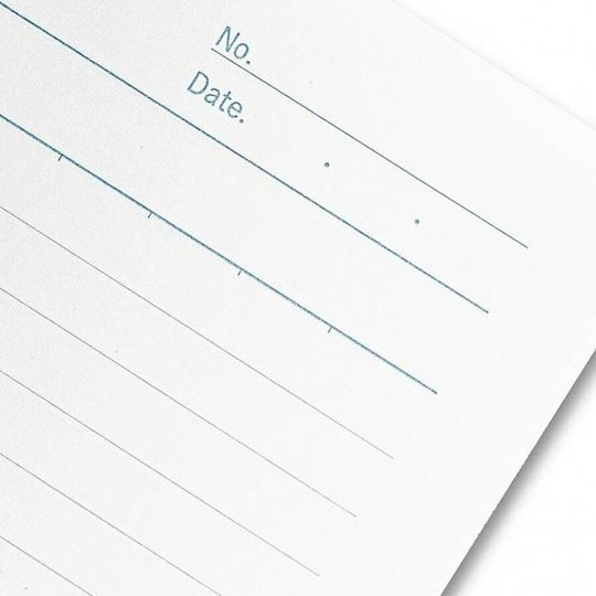 Apica Notebook Σημειωματάριο B5 34 Φύλλων Ριγέ με Στυλοθήκη Μπλε