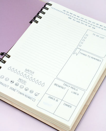 Carnet Spiral Bej
