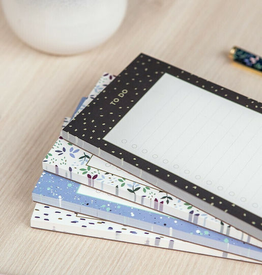 Filofax CONFETTI PERSONAL Κόλλες Αναφοράς A5 60 Φύλλων Ριγέ Μαύρες