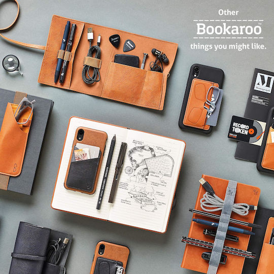 BooKaRoo Notebook A6 with Blank Pages Blue