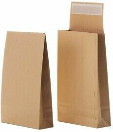 Set Umschläge Kraft Typ Tasche B5 250Stück 25x17.6cm in Beige Farbe