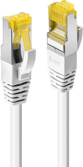 Lindy S/FTP Kat.6a (Gigabit) Netzwerkkabel Ethernet 1m Weiß