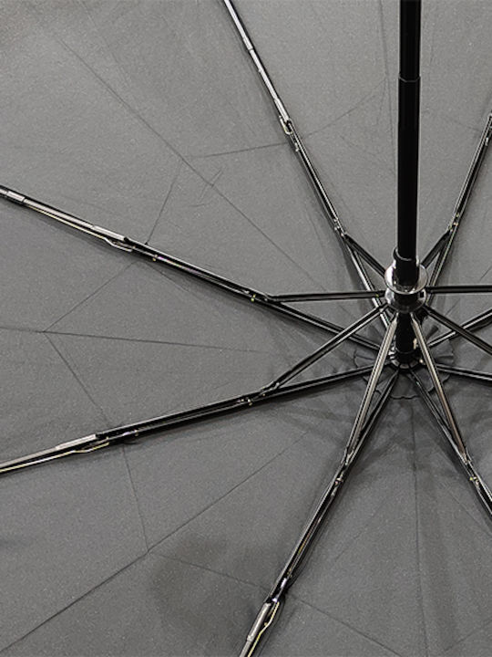 Doppler Regenschirm Kompakt Schwarz