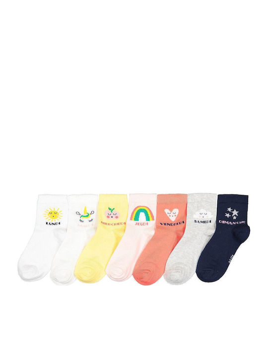 La Redoute Collections Kids' Socks Knee-High Multicolored 7 Pairs