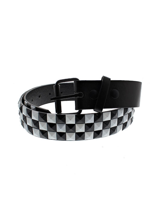 Kinksters Leather Women's Belt White