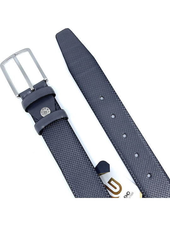 Men's Belt Leather Gray
