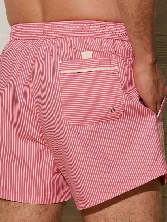 Ysabel Mora Herren Badebekleidung Shorts Rosa mit Mustern