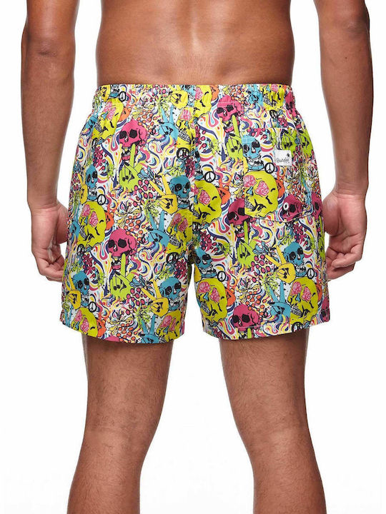 Boardies Men's Swimwear Shorts Multicolour with Patterns