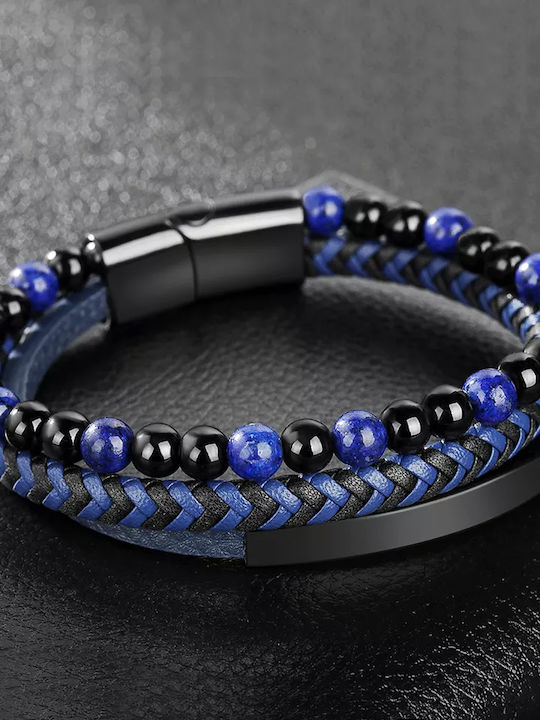 Legend Accessories Leder Armband 21cm
