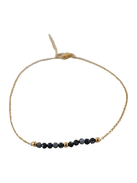 FantazyStores Women's Bracelet Anklet Chain made of Steel Gold Plated