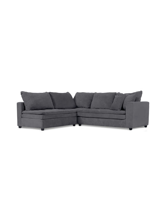 Lisbon Ecke Sofa mit Rechte Ecke Grau 260x213cm