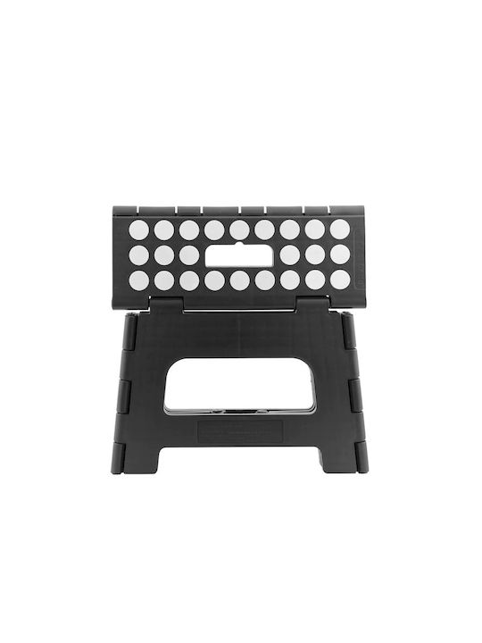 Stool For Kitchen Collapsible Plastic Black 29x22x21cm