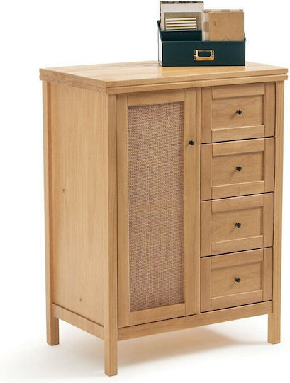 Comoda pentru Dormitor din Lemn Masiv cu 4 sertare 72x45x97buc