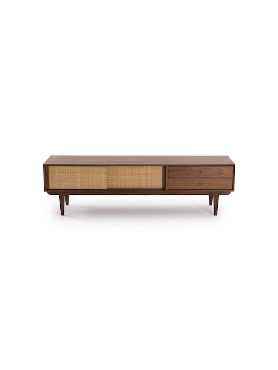 Έπιπλο Τηλεόρασης Vintage Καφέ Μ175xΠ45xΥ50cm