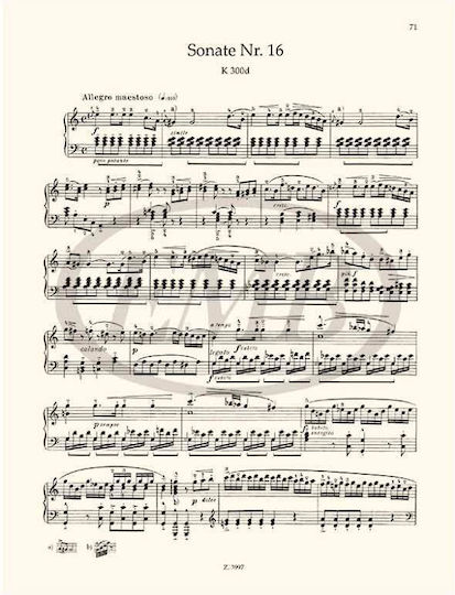 Editio Musica Budapest Mozart Piano Sonatas II Bartok Sheet Music for Piano