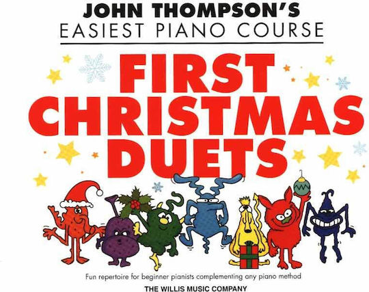 Willis Music John Thompson's Easiest Piano Course First Christmas Παρτιτούρα για Πιάνο