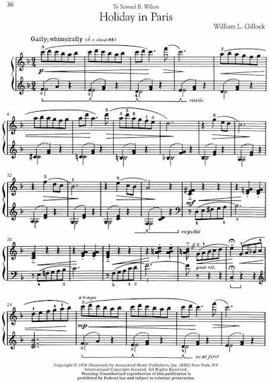 G. Schirmer Composers за Пиано