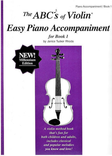Carl Fischer ABC's Violin Easy Piano Accompaniment Book 1 Μέθοδος Εκμάθησης για Πιάνο
