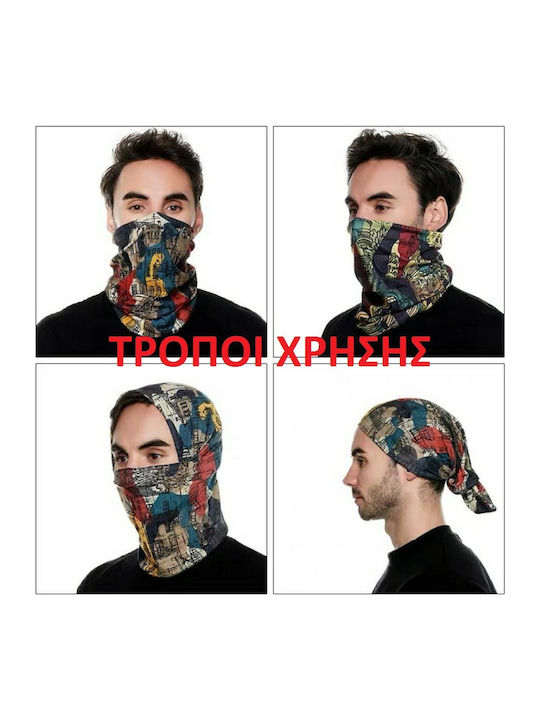Women's Wool Neck Warmer Multicolour