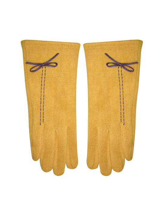 Stamion Κίτρινα Γυναικεία Γάντια