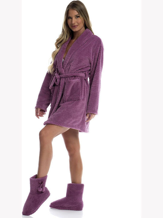 Bonatti Winter Women's Robe Purple