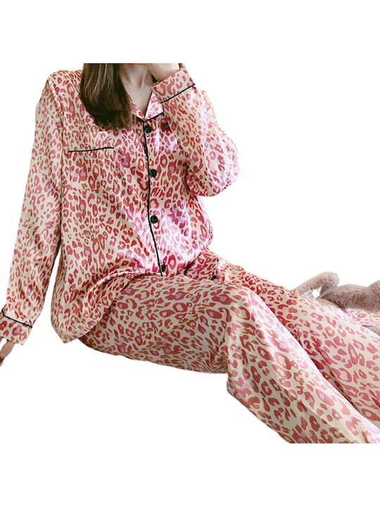 La Lolita Amsterdam Set De Pijamale Dama De Iarnă Roz Gemma