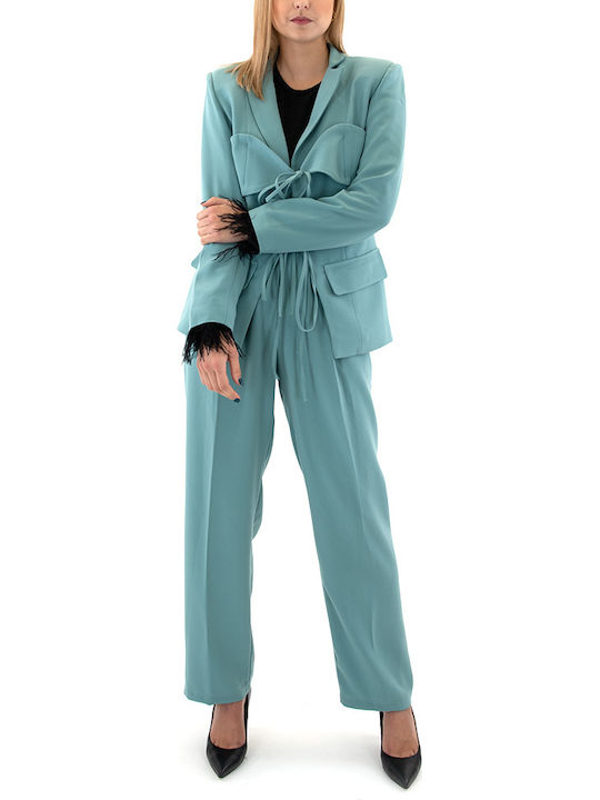 Studio 83 Damen Blazer Grün